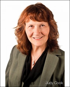 Judy Cook headshot by Leif Norman