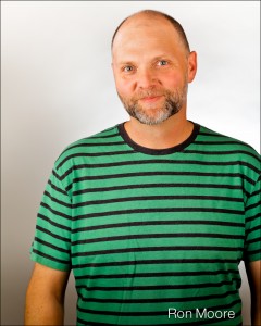 Ron Moore headshot by Leif Norman
